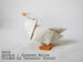origami Duck, Author : Stephen Weiss, Folded by Tatsuto Suzuki